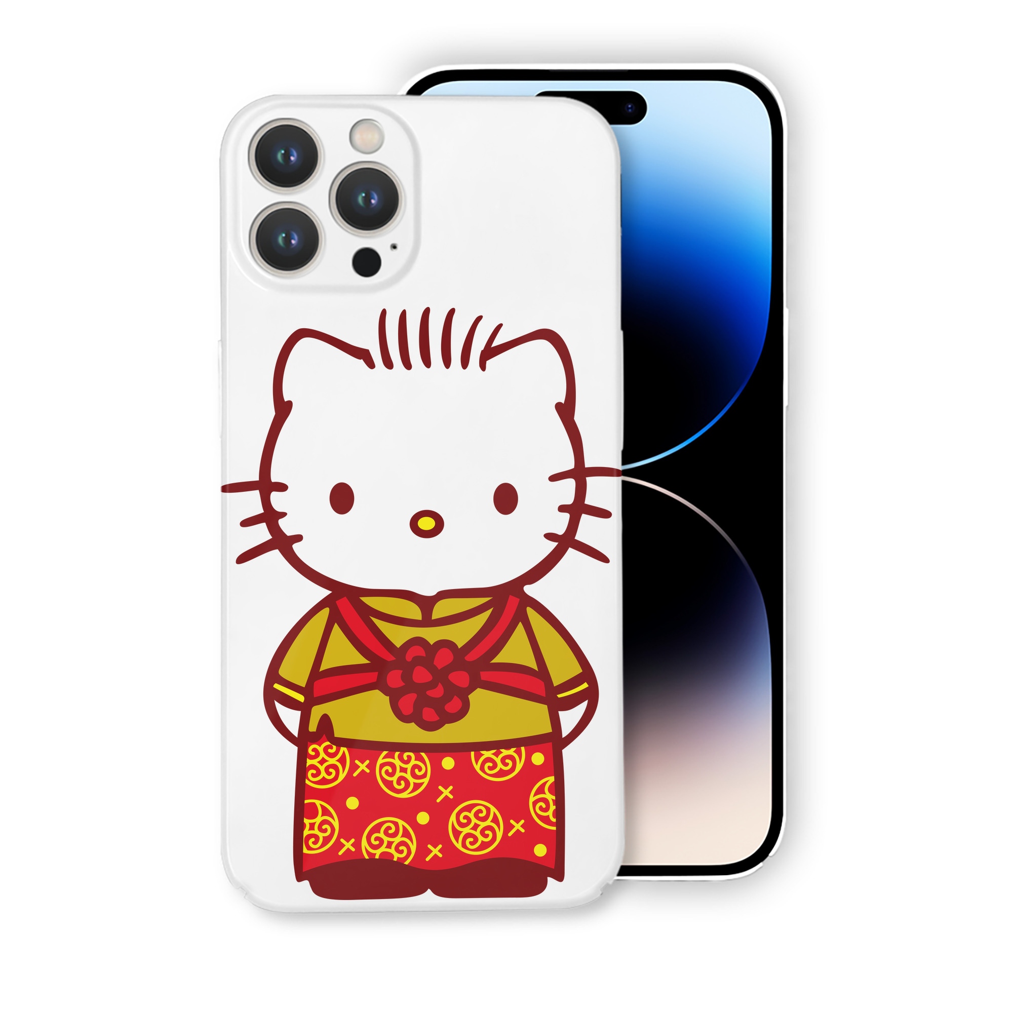 （画像用） Hello Kitty ハローキティ 【iPhone 14シリーズ対応】ハードケース
